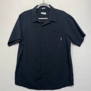 Columbia Men's Mossy Trail Short Sleeved Shirt - Black Size M